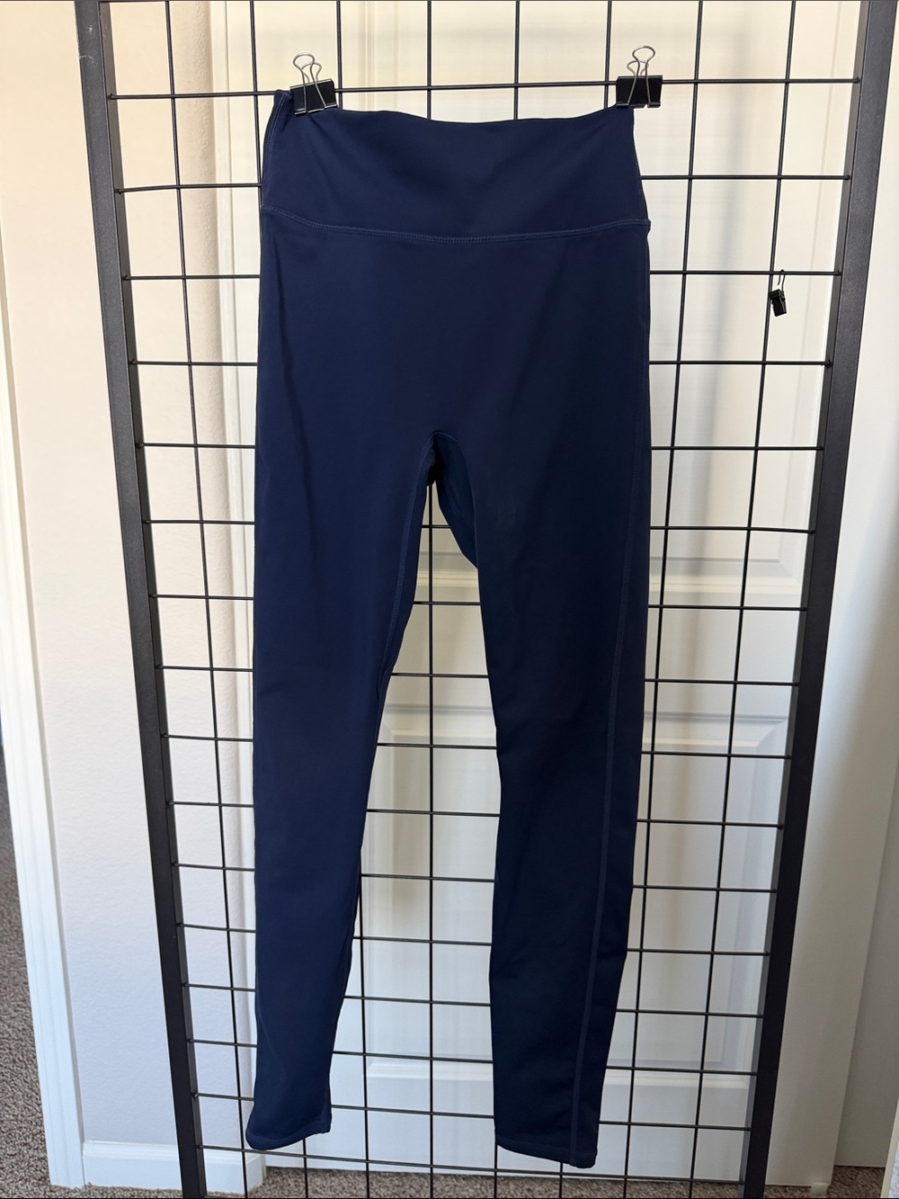 Fabletics Navy Blue High-Waist Leggings